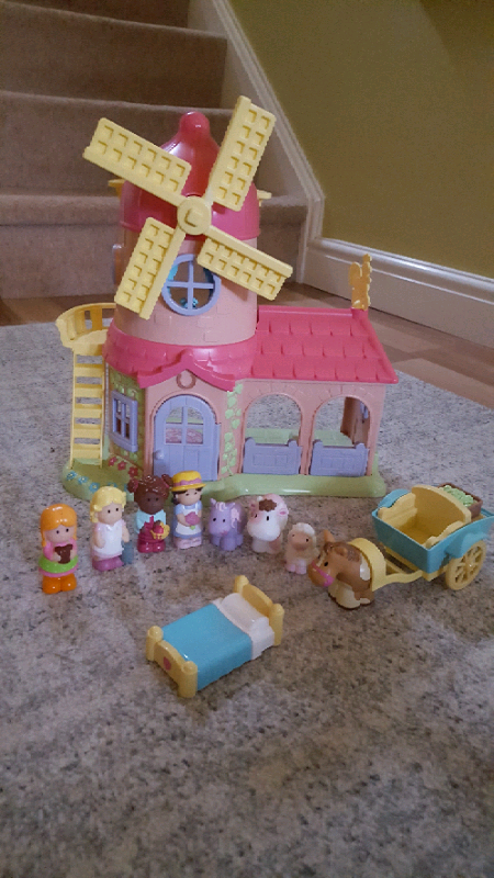 happyland windmill farm playset